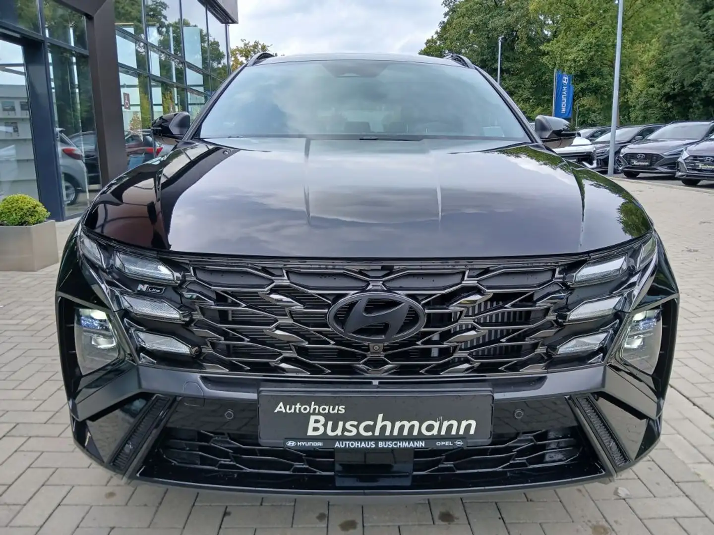 Hyundai TUCSON 1.6 T-GDi DCT N Line +ASSISTENZ+SITZPAKET Schwarz - 2