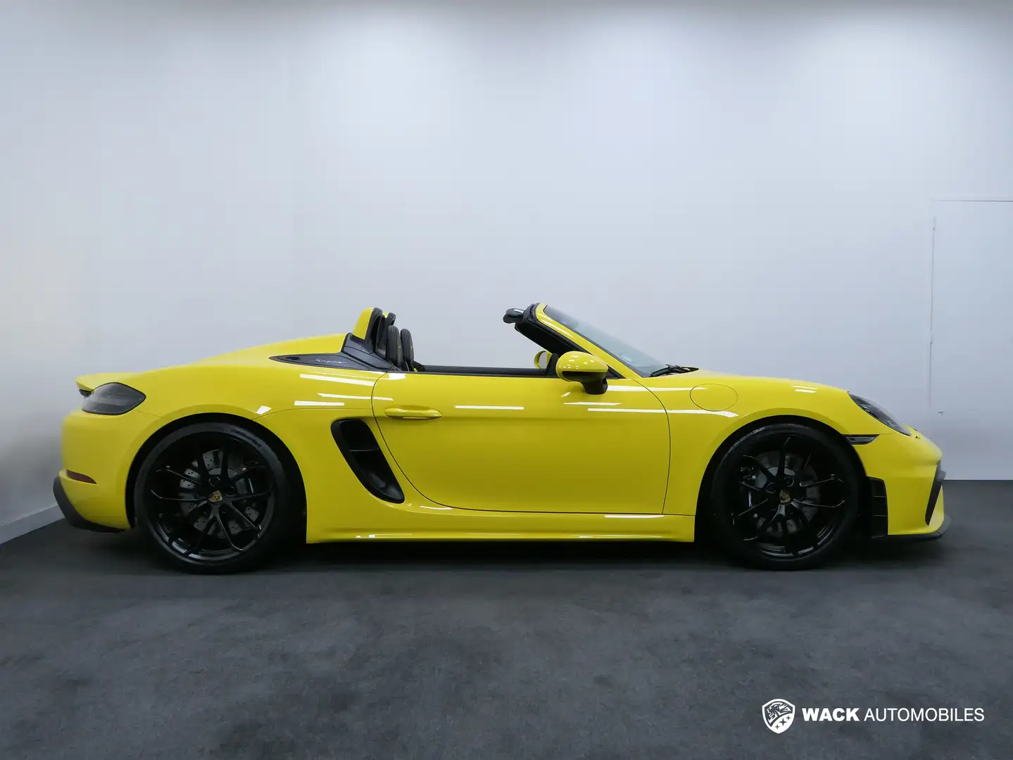 Porsche 718 Spyder 718 SPYDER 4.0L 420 CV PDK / PREMIÈRE MAIN Jaune - 2