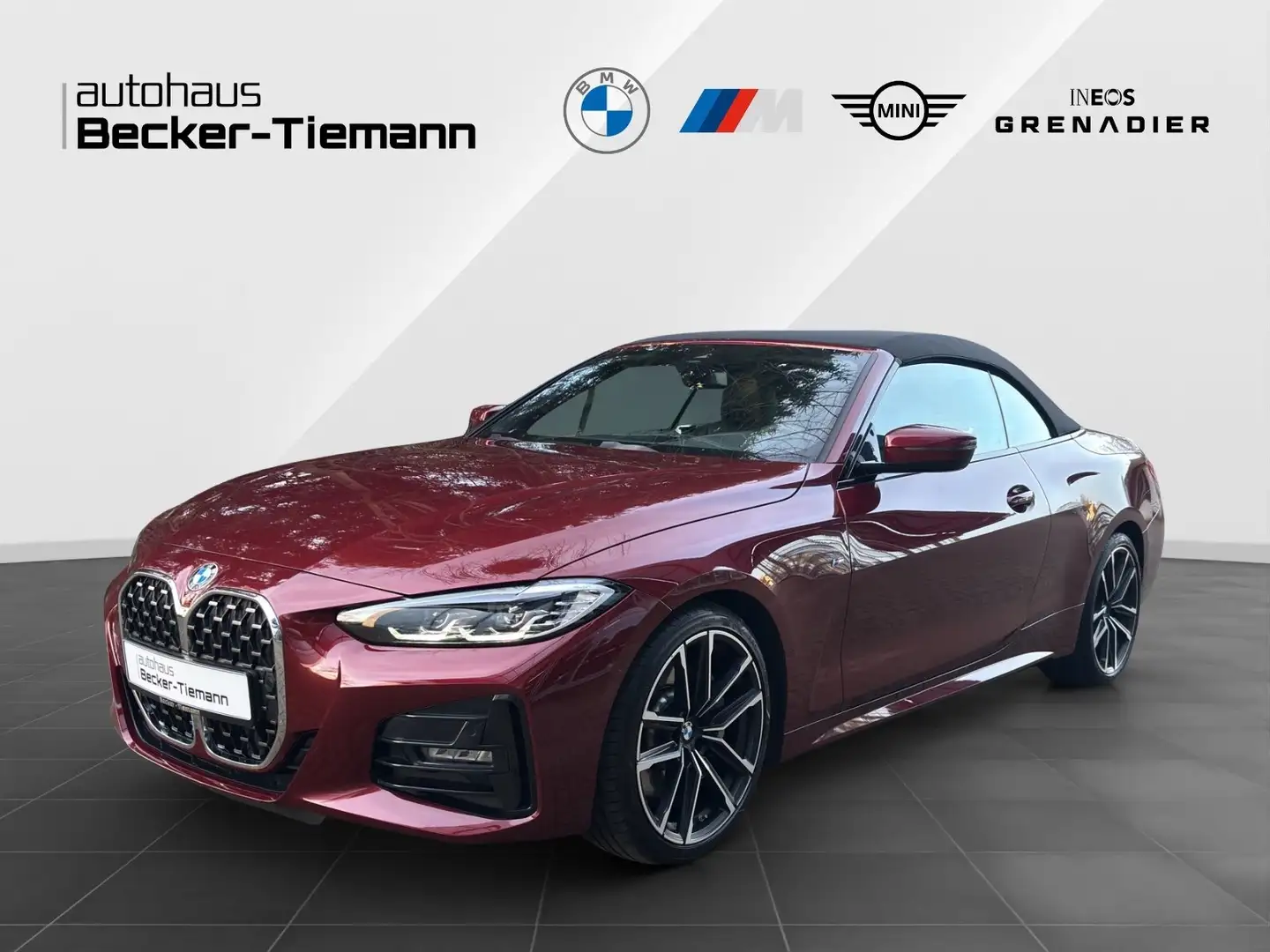 BMW 430 i Cabrio MPaket Harman/Kardon | DAB | Lenkradheiz. Rouge - 1