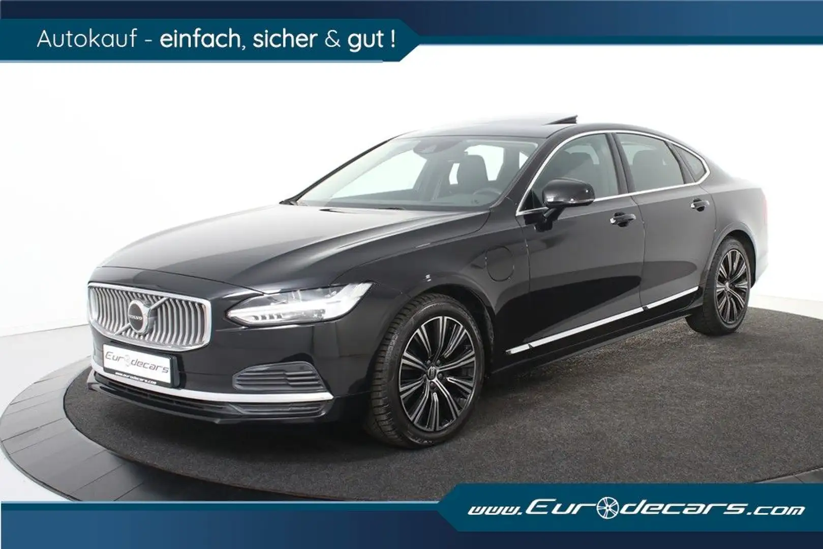 Volvo S90 T8 Recharge AWD  Inscription *1.Hand*VOLL* Černá - 1