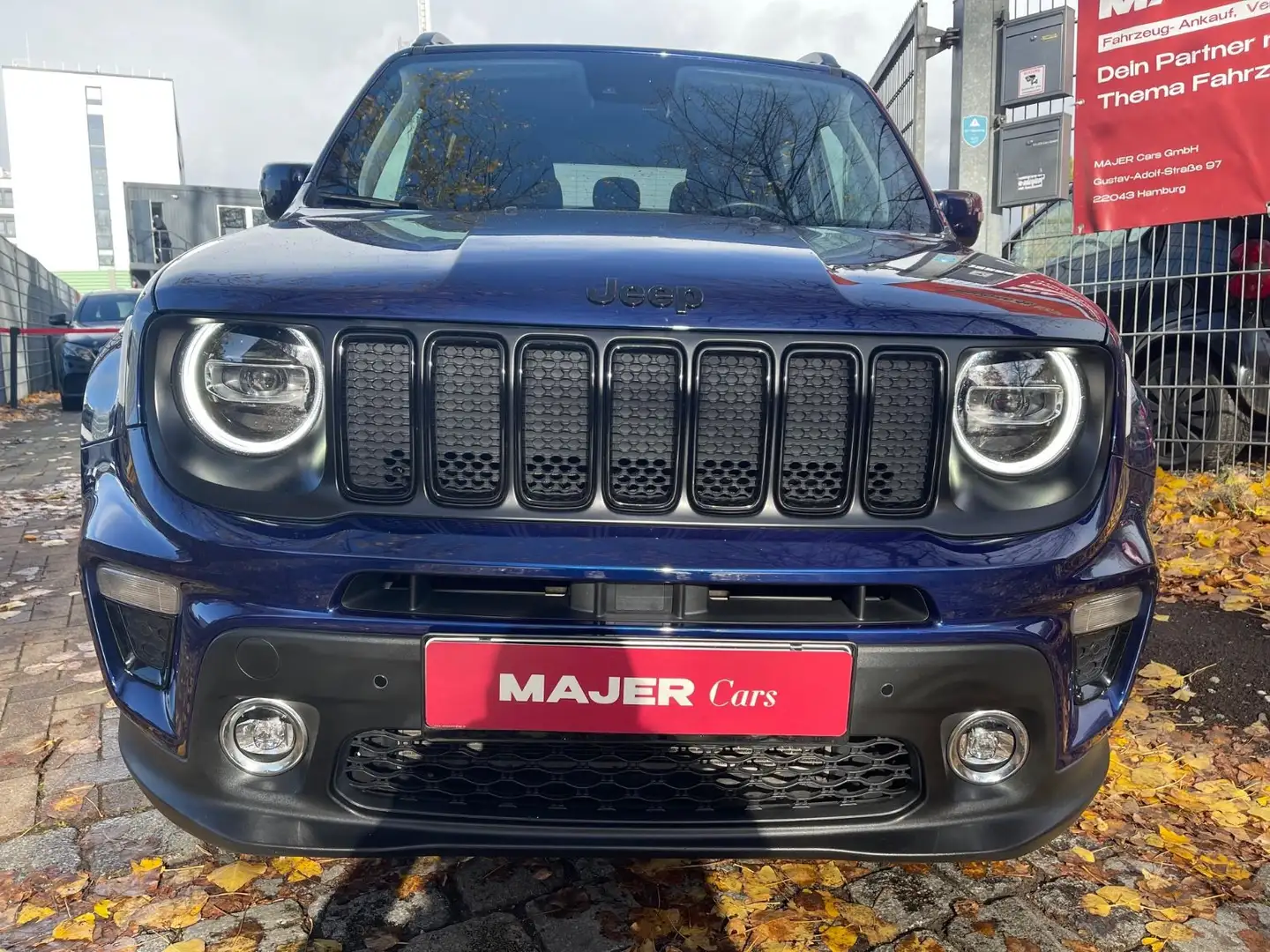 Jeep Renegade Limited*BLACK-PACK*LED*AHK*CAM Blau - 2