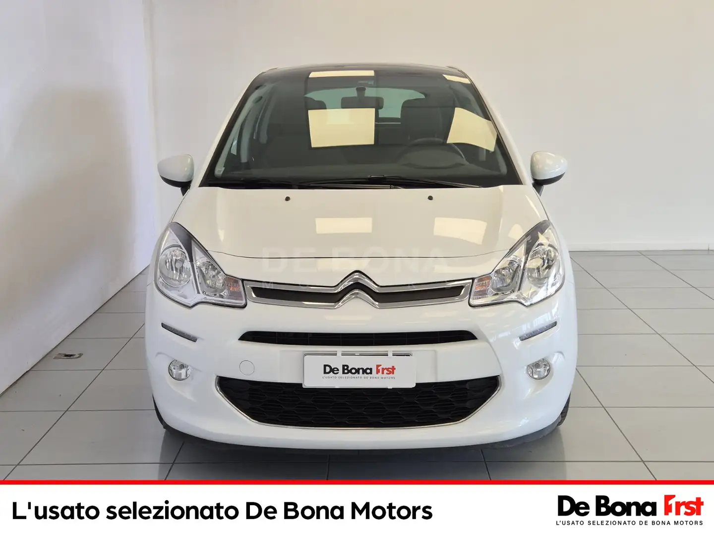 Citroen C3 1.6 bluehdi monna lisa (exclusive) 75cv my16 Wit - 2