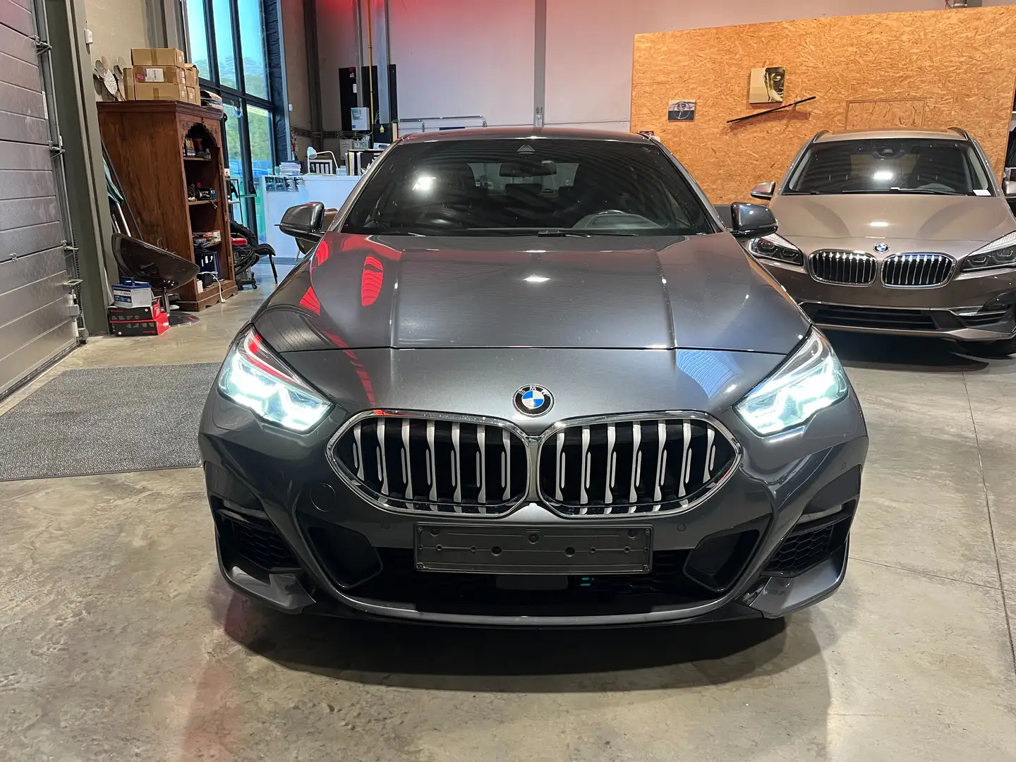 BMW 218 Gran Coupé 218iA M-Sport full option 12M GA Grijs - 1