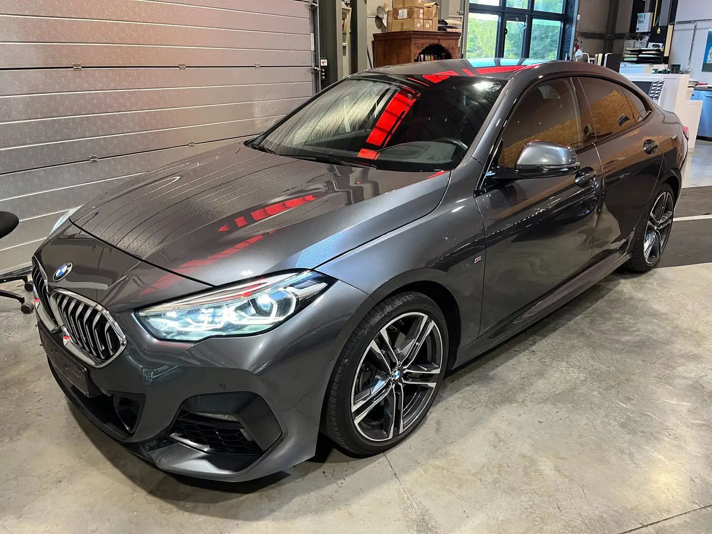BMW 218 Gran Coupé 218iA M-Sport full option 12M GA Grijs - 2