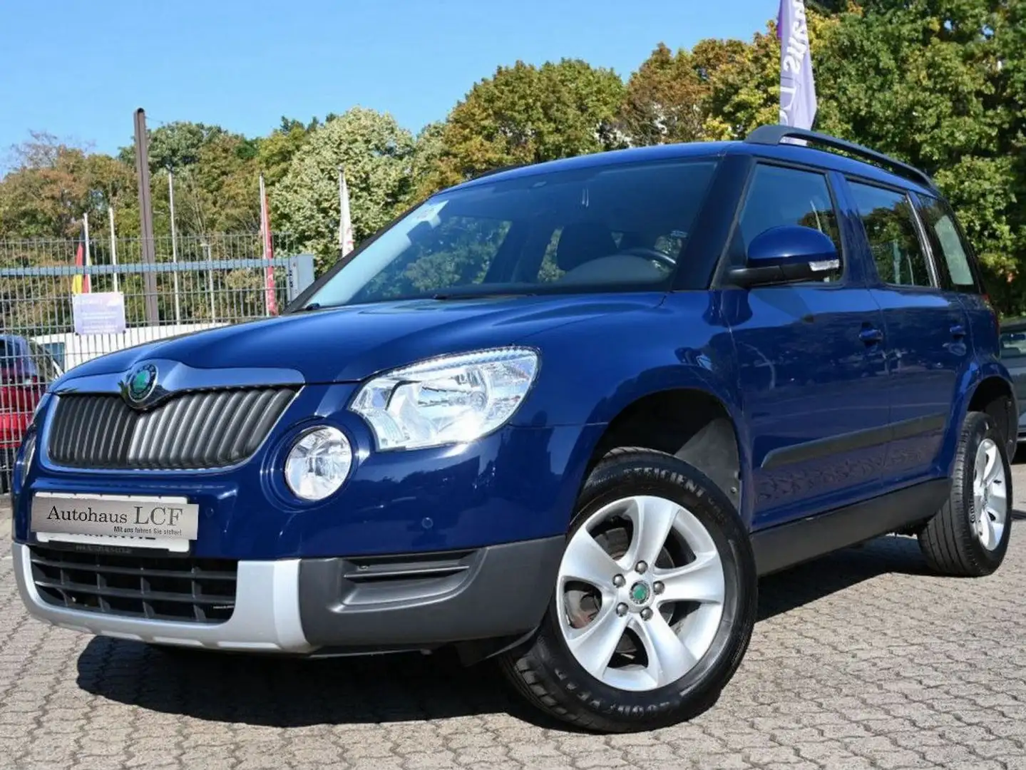 Skoda Yeti 1.8 TSI Ambition 4x4 1.Hd DSG Blau - 2