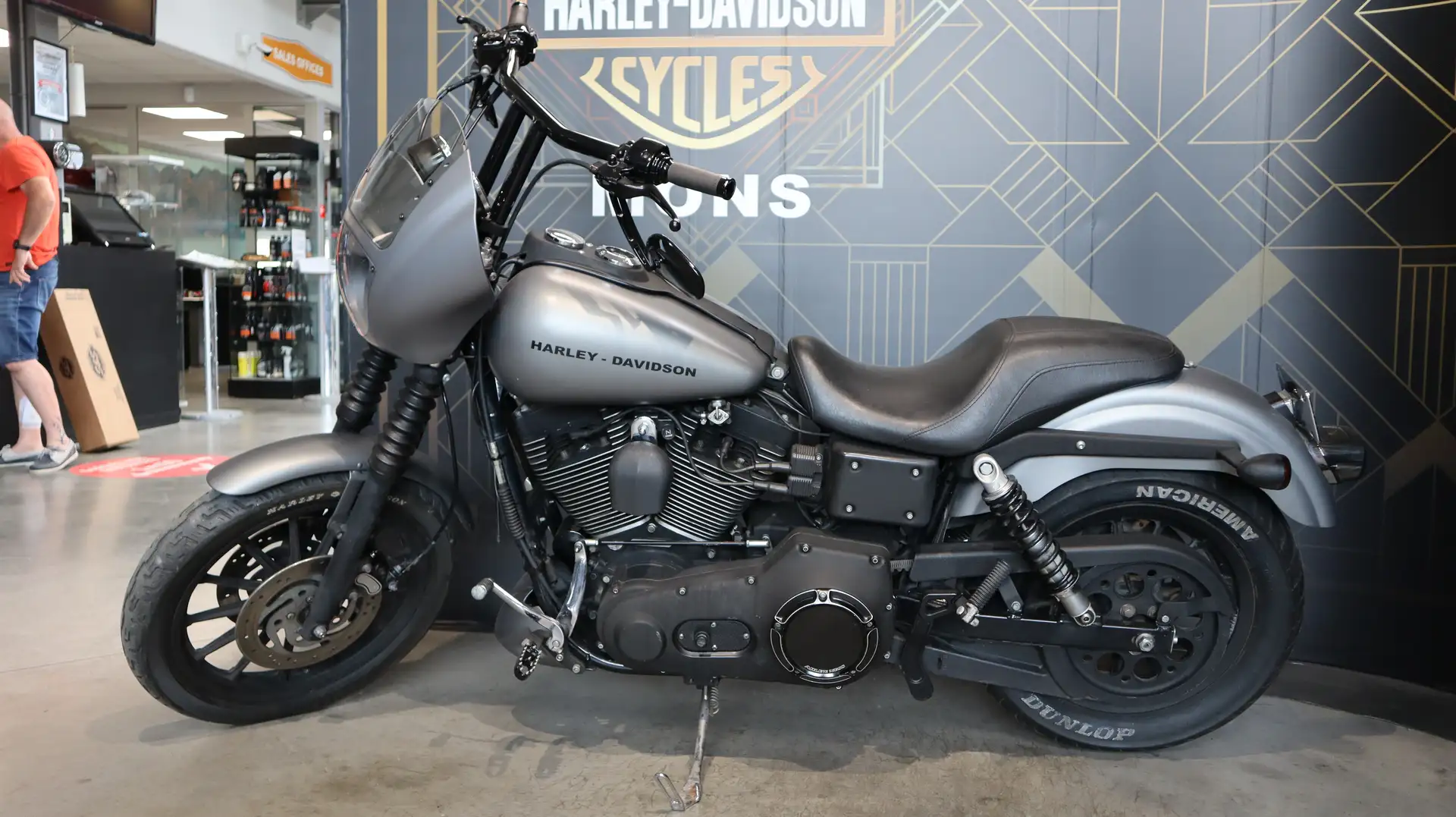 Harley-Davidson DYNA Grijs - 2