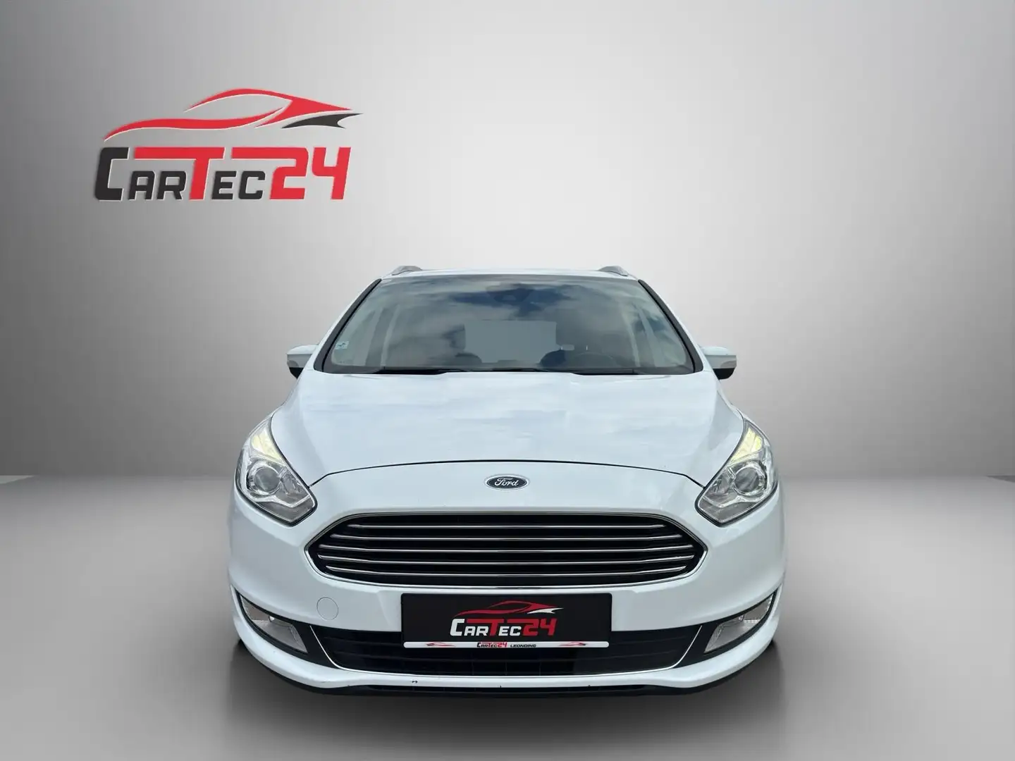 Ford Galaxy 2,0 TDCi Allrad Titanium S&S *7-Sitzer, AHK, SHZ* Weiß - 2