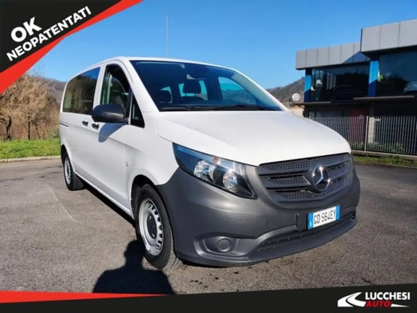 Mercedes-Benz Vito 1.7 110 CDI PC Tourer Pro Compact 8 posti!! Bianco - 1