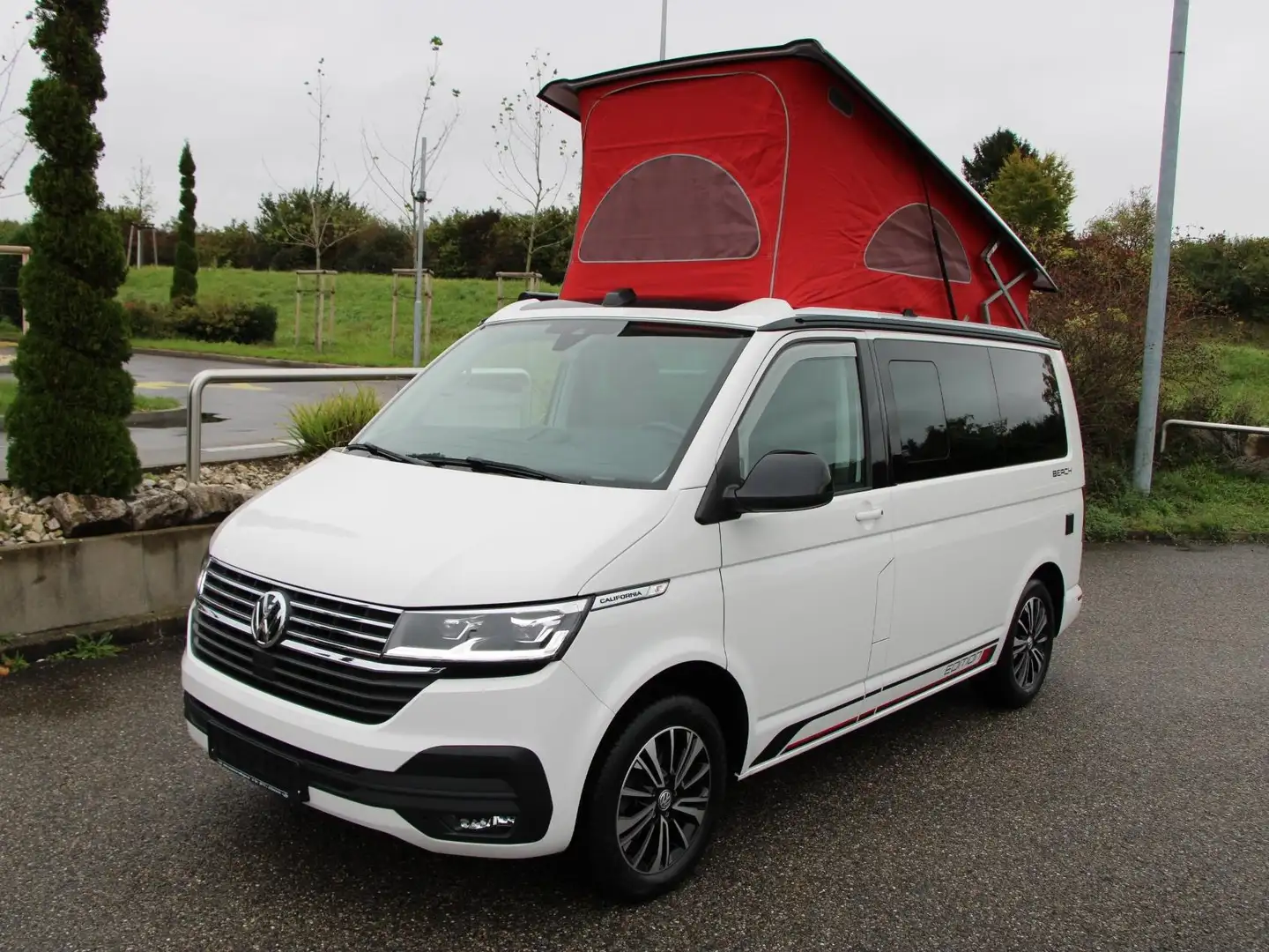 Volkswagen T6.1 California TDI Beach Camper Edition DSG 150 PS Luft-Standheiz Blanc - 1