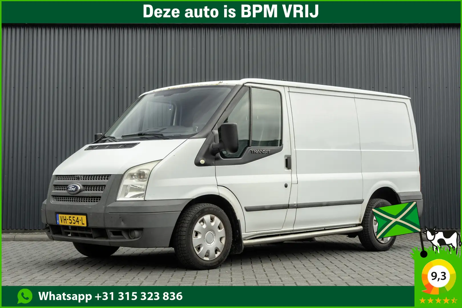 Ford Transit 260S TDCI | L1H1 | 3-Zits | Camera | Airco Wit - 1
