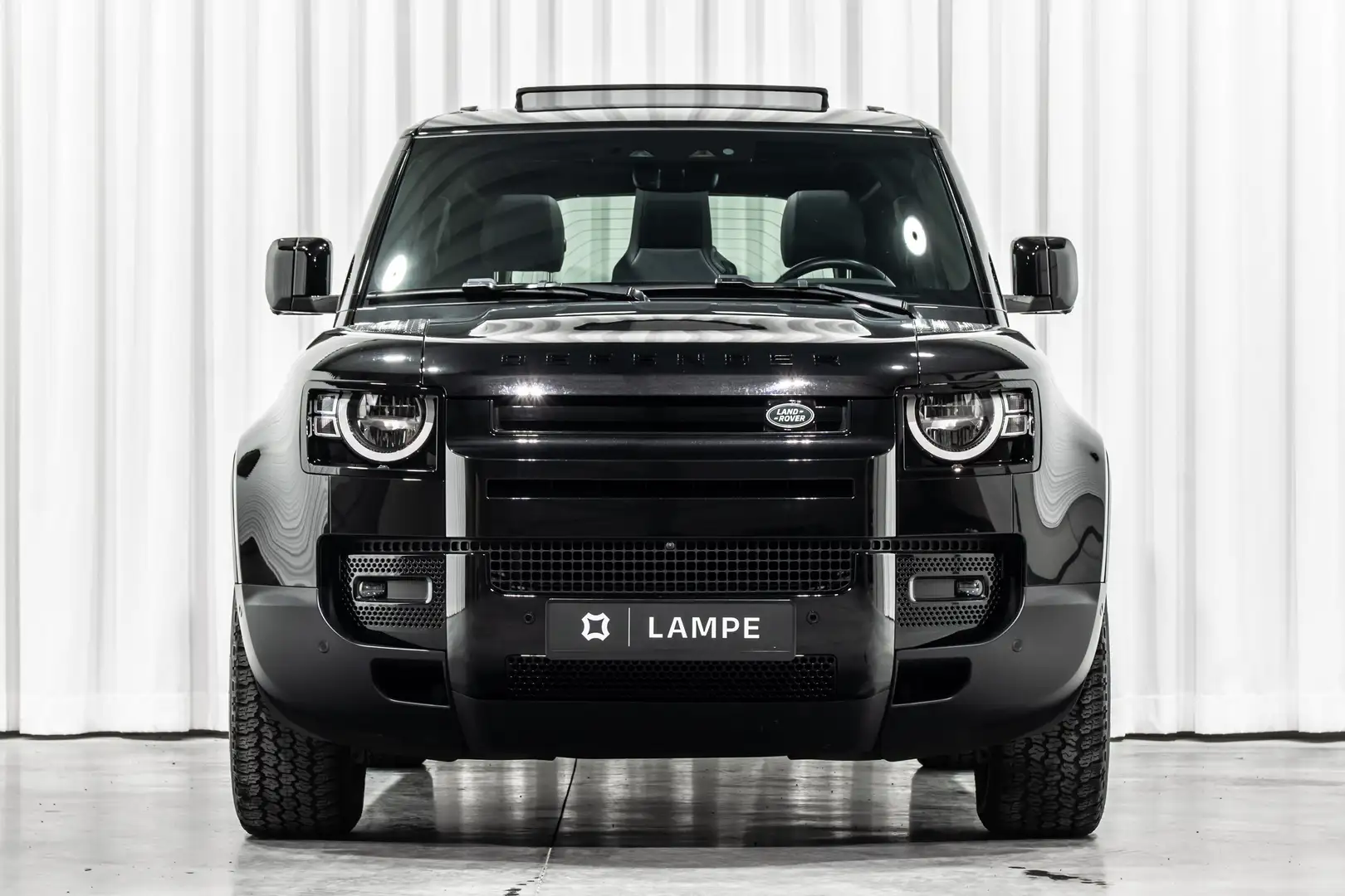 Land Rover Defender 90 D200 S 3-Zit Lichte Vracht Stoffen Vouwdak ACC Zwart - 2