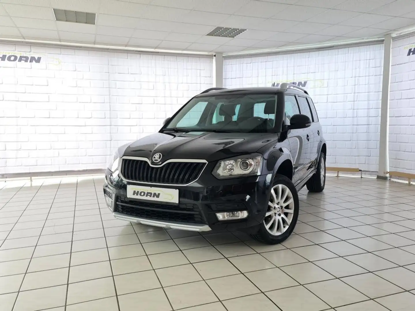 Skoda Yeti Elegance, 1.Hand,Bi-Xenon,Scheckheftgepflegt,LMF, Schwarz - 1