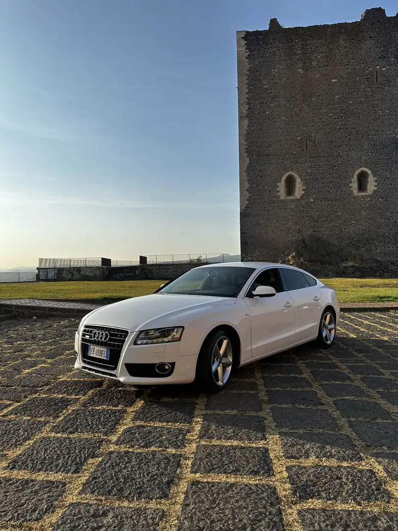Audi A5 Sportback 2.0 tdi Ambiente Bianco - 1