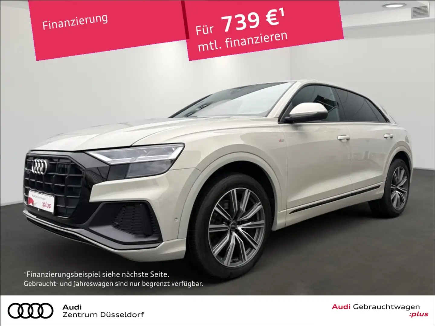 Audi Q8 50 TDI quattro PANO MMI 360 ACC Beige - 1
