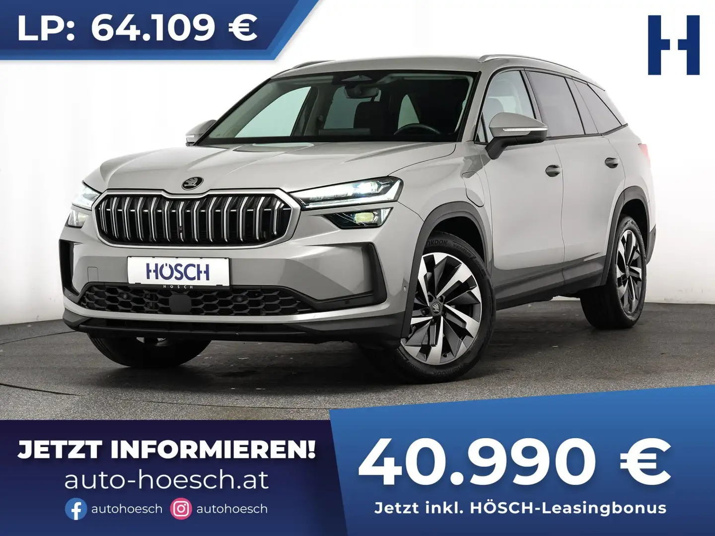 Skoda Kodiaq PHEV Selection MATRIX KOMFORT WINTER DRIVE Grau - 1