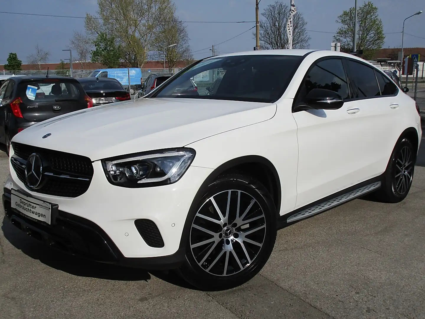Mercedes-Benz GLC 200 Coupé 4MATIC Aut. Weiß - 1