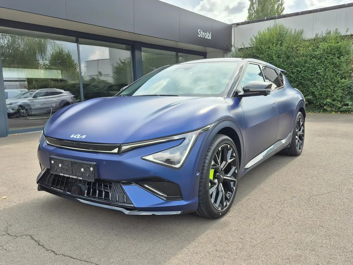 Kia EV6 GT 84,0 KWH/AWD/650 Blau - 1