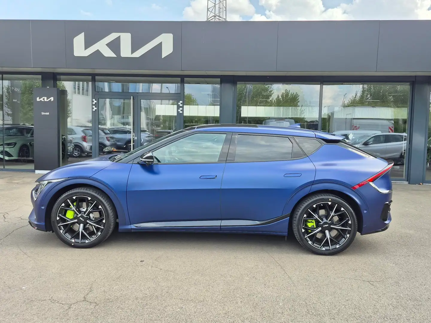 Kia EV6 GT 84,0 KWH/AWD/650 Blau - 2