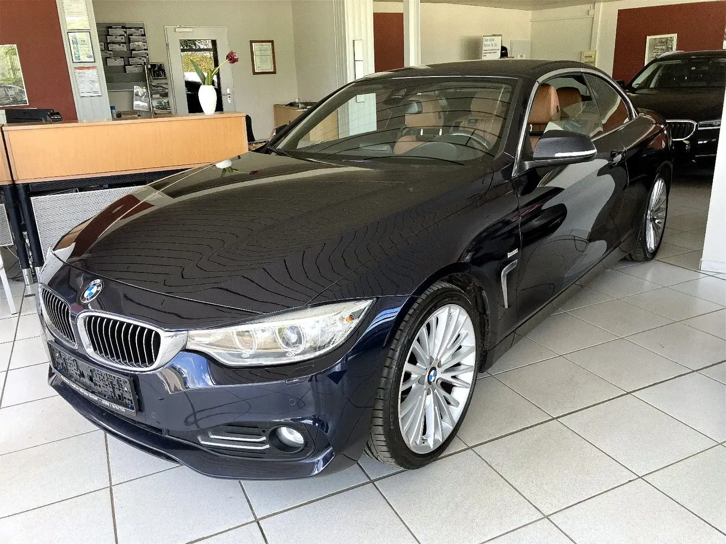BMW 420 dA DrivingAsst/Xenon/WR/HiFi/Nackenwärmer Blau - 2