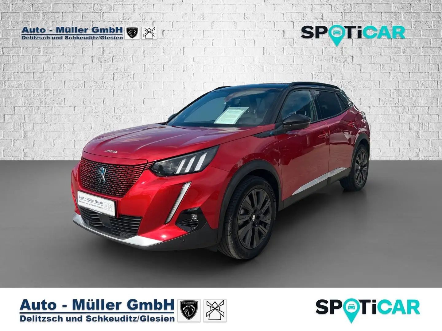 Peugeot 2008 Elektro 136 GT Pack /Navi/LED Rot - 1