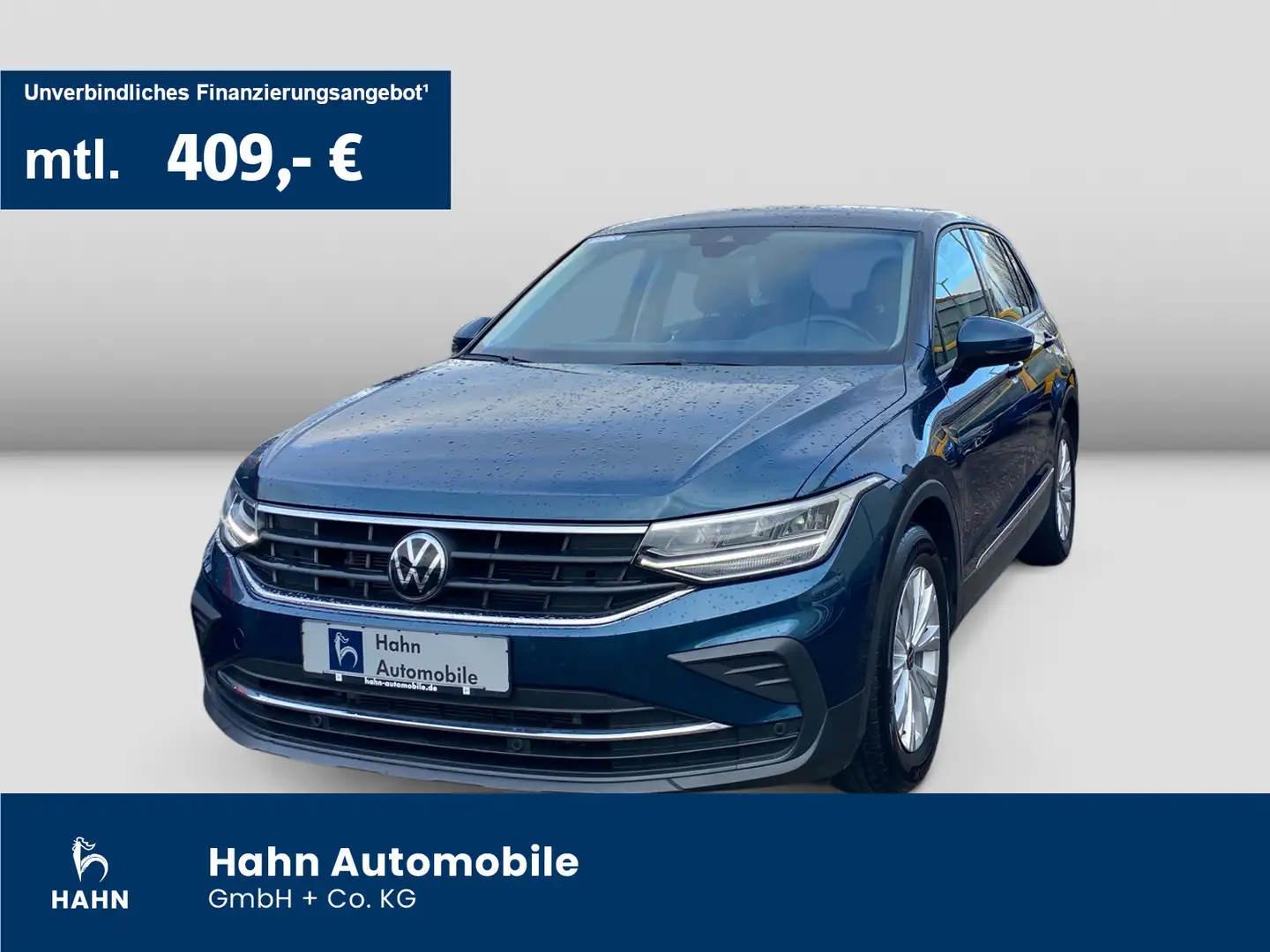 Volkswagen Tiguan 2.0TDI LED Climatr. PDC Sitzh. Bleu - 1