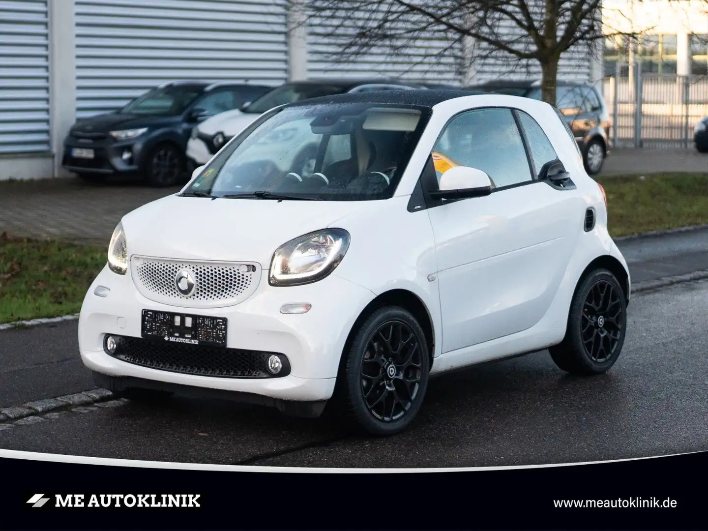 smart forTwo coupe *Garantie*SHZ*Navi*Leder Weiß - 1