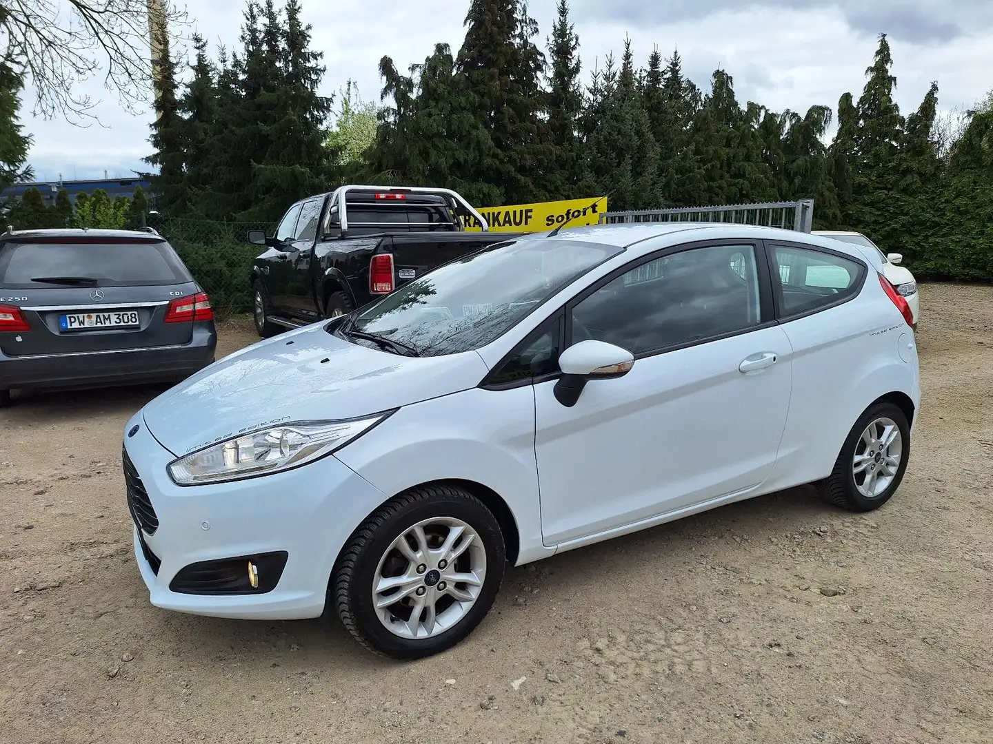 Ford Fiesta 1,0 48kW S/SYNC Edition 2.deut.H Tüv neu! Weiß - 2