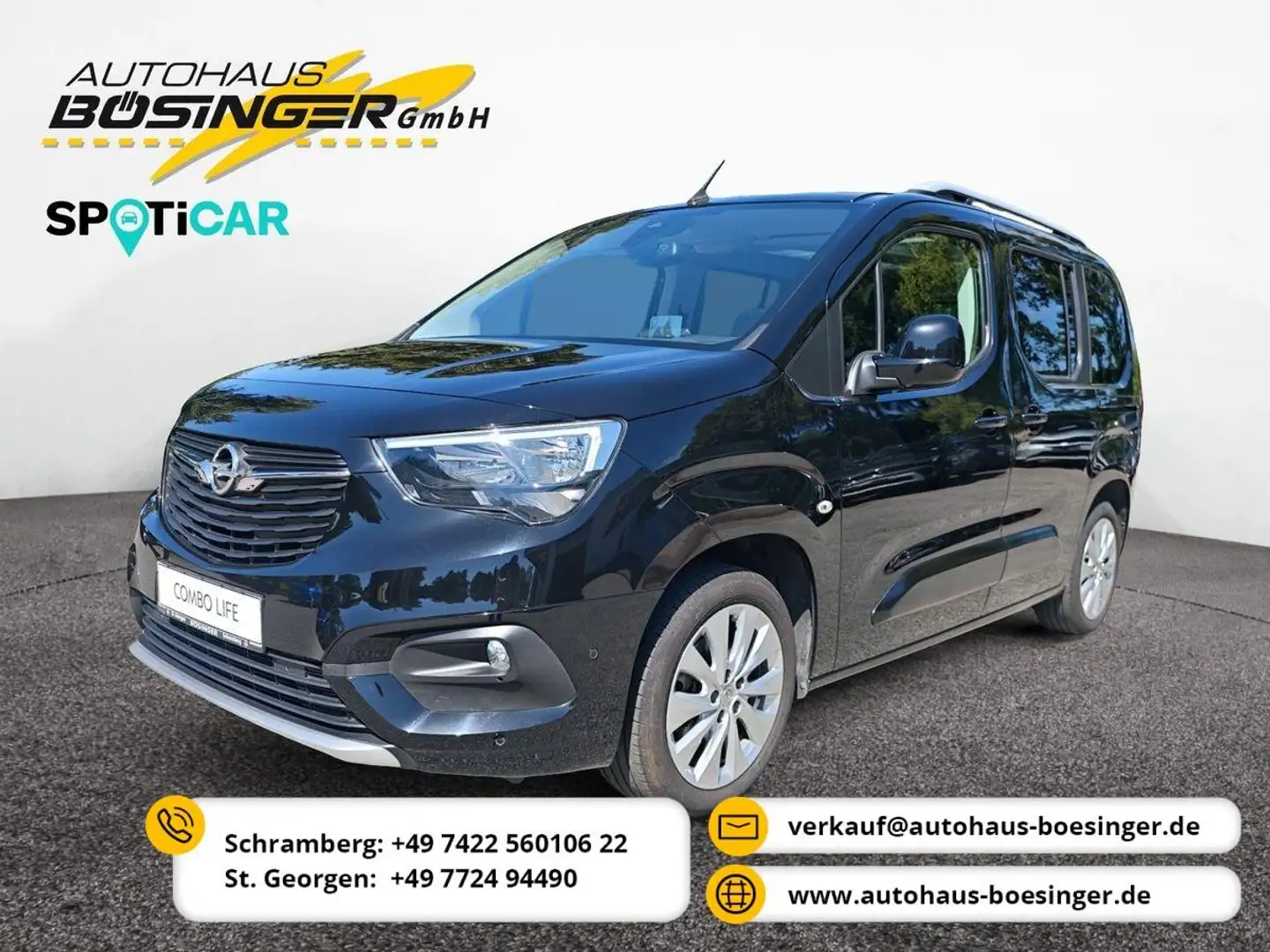 Opel Combo Life Innovation/ PANO / Kamera / PDC / TOP Schwarz - 1