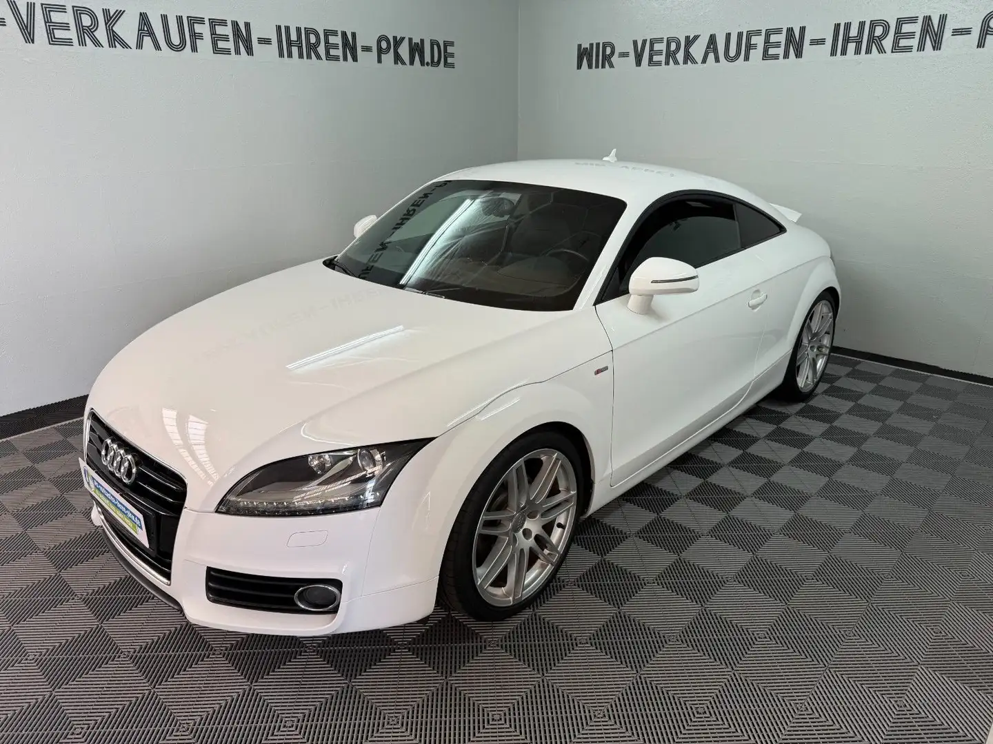 Audi TT Coupe 1.8 TFSI  S-Line*TÜV03/27*AUDI-History Weiß - 1