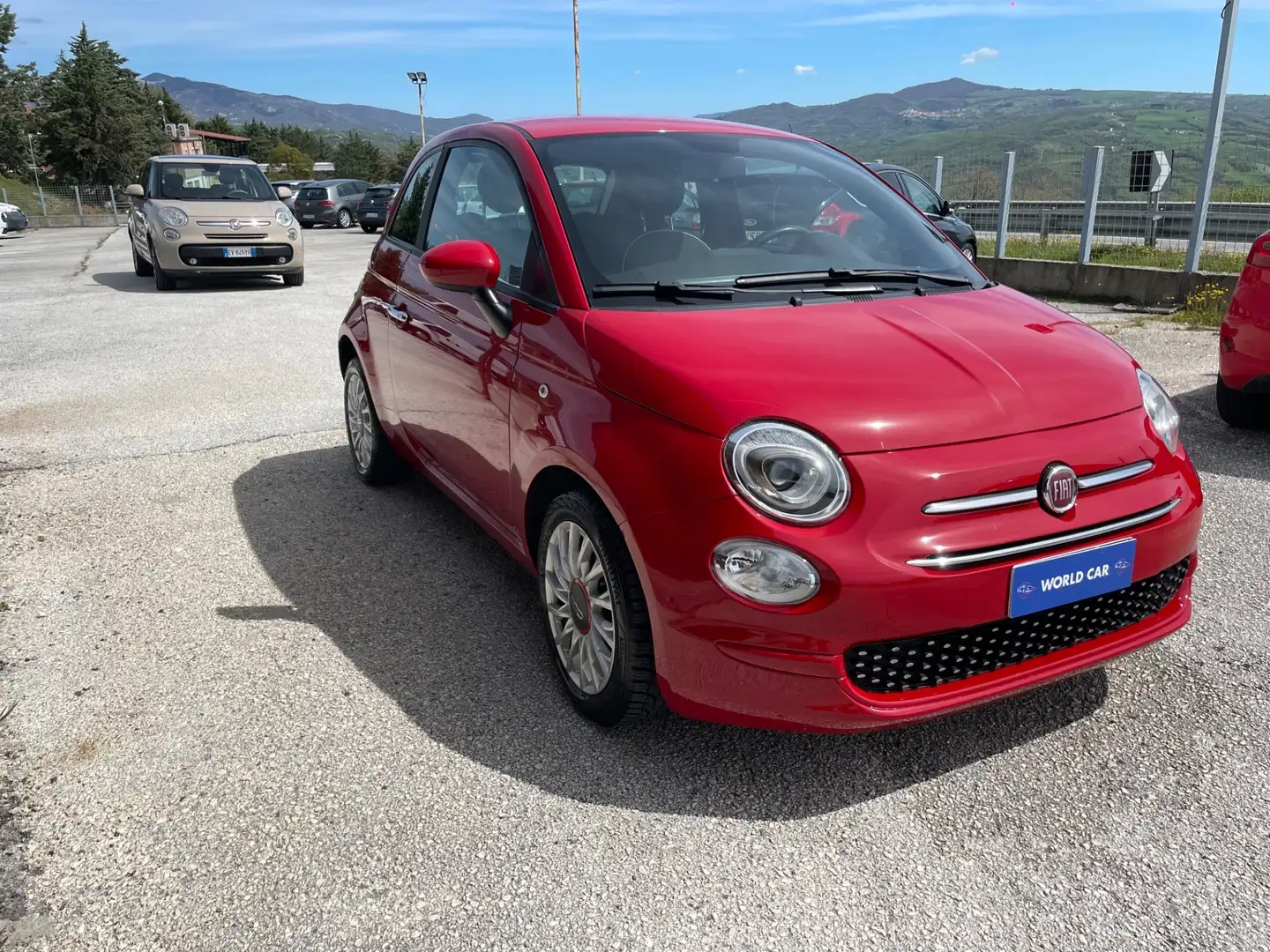 Fiat 500 1.0 Hybrid Lounge Rosso - 1