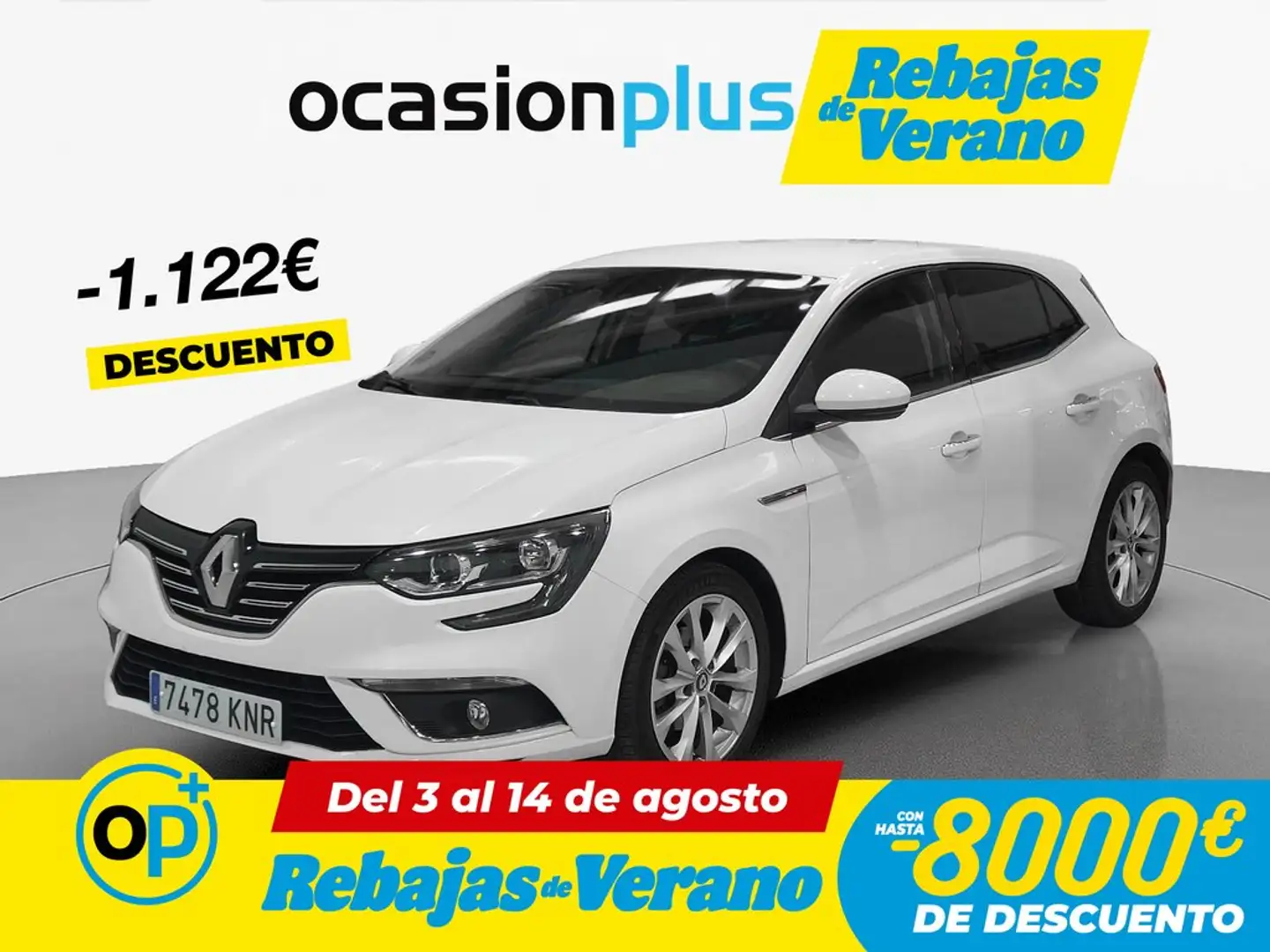 Renault Megane 1.2 TCe Energy Zen EDC 97kW Blanco - 1