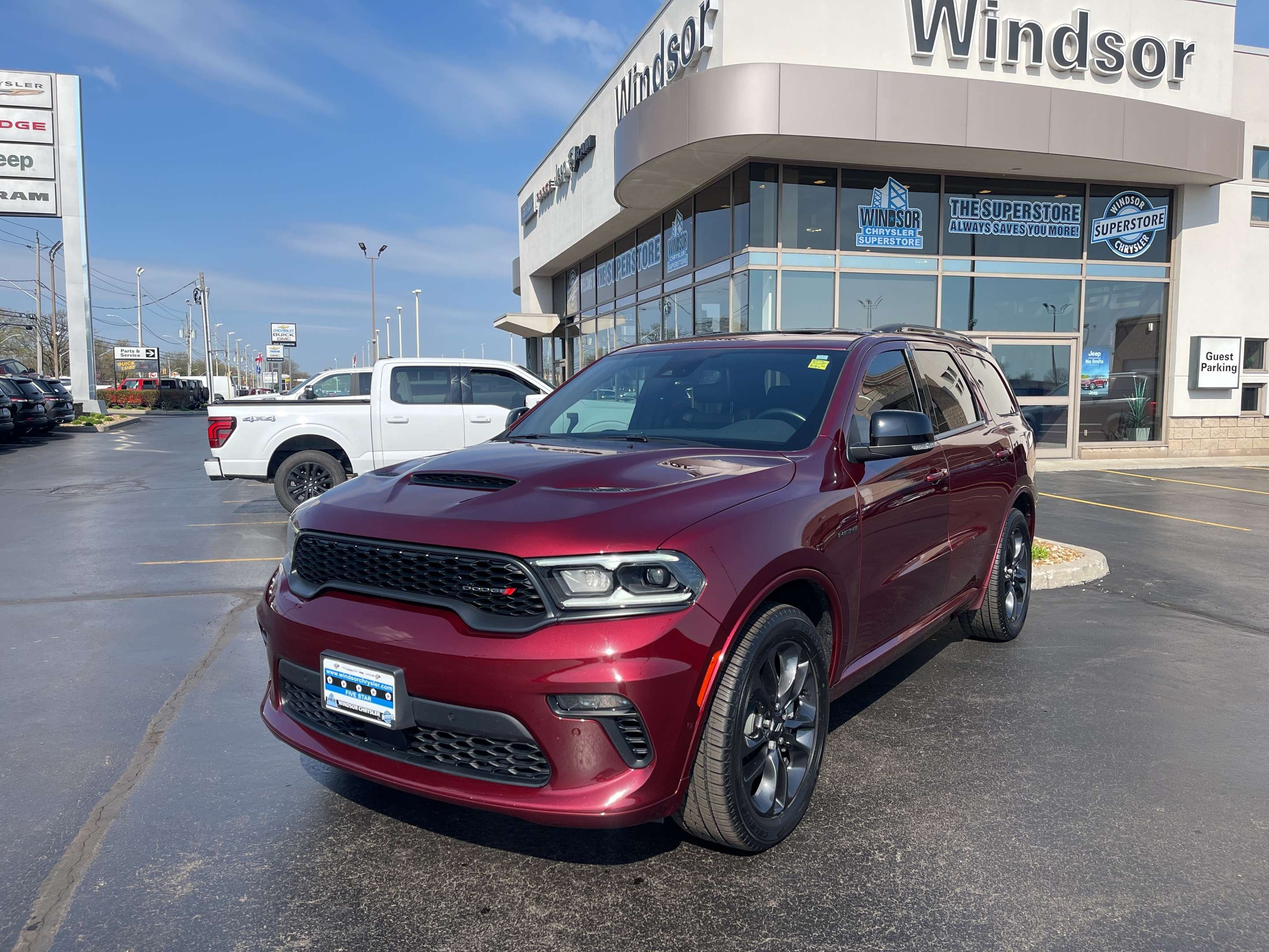 Red 2023 Dodge Durango R/T HEMI Orange AWD SUV / Crossover All-Wheel Drive Automatic