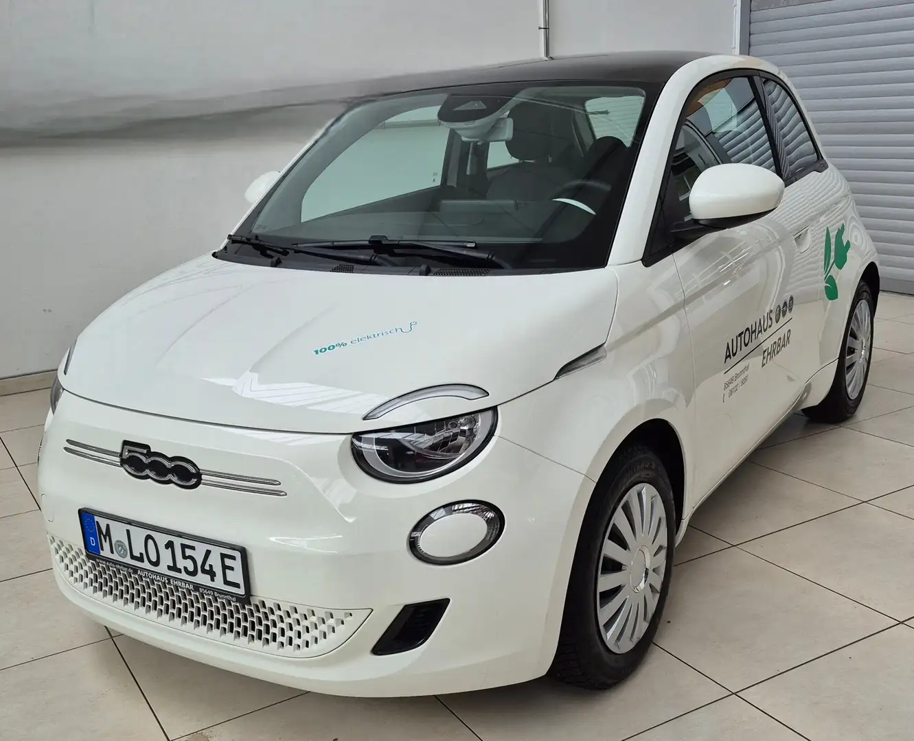 Fiat 500e Icon, Panoramadach, 1.-Hand, CarPlay, Alu Weiß - 1
