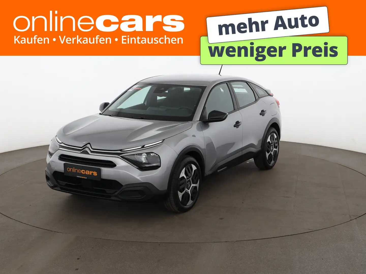 Citroen C4 1.2 PureTech YOU ASSIST TEMPOMAT KLIMA PDC Grau - 1