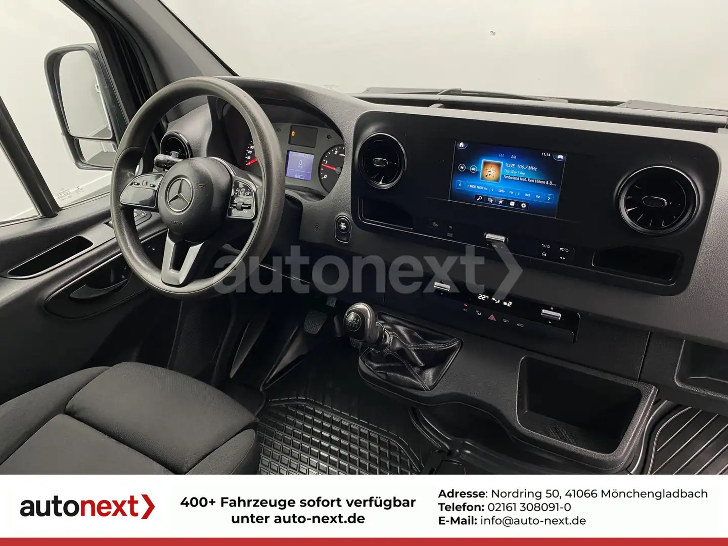 Mercedes-Benz Sprinter 316 *Rampe+Werkstatt* KAMERA (4674) Schwarz - 2