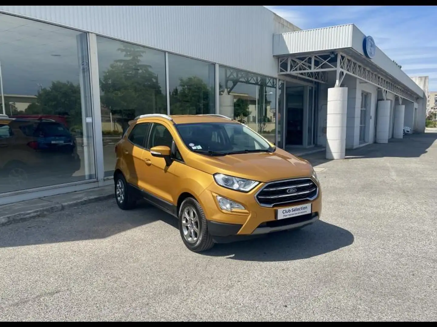 Ford EcoSport 1.0 EcoBoost 125ch Titanium Euro6.2 Jaune - 2