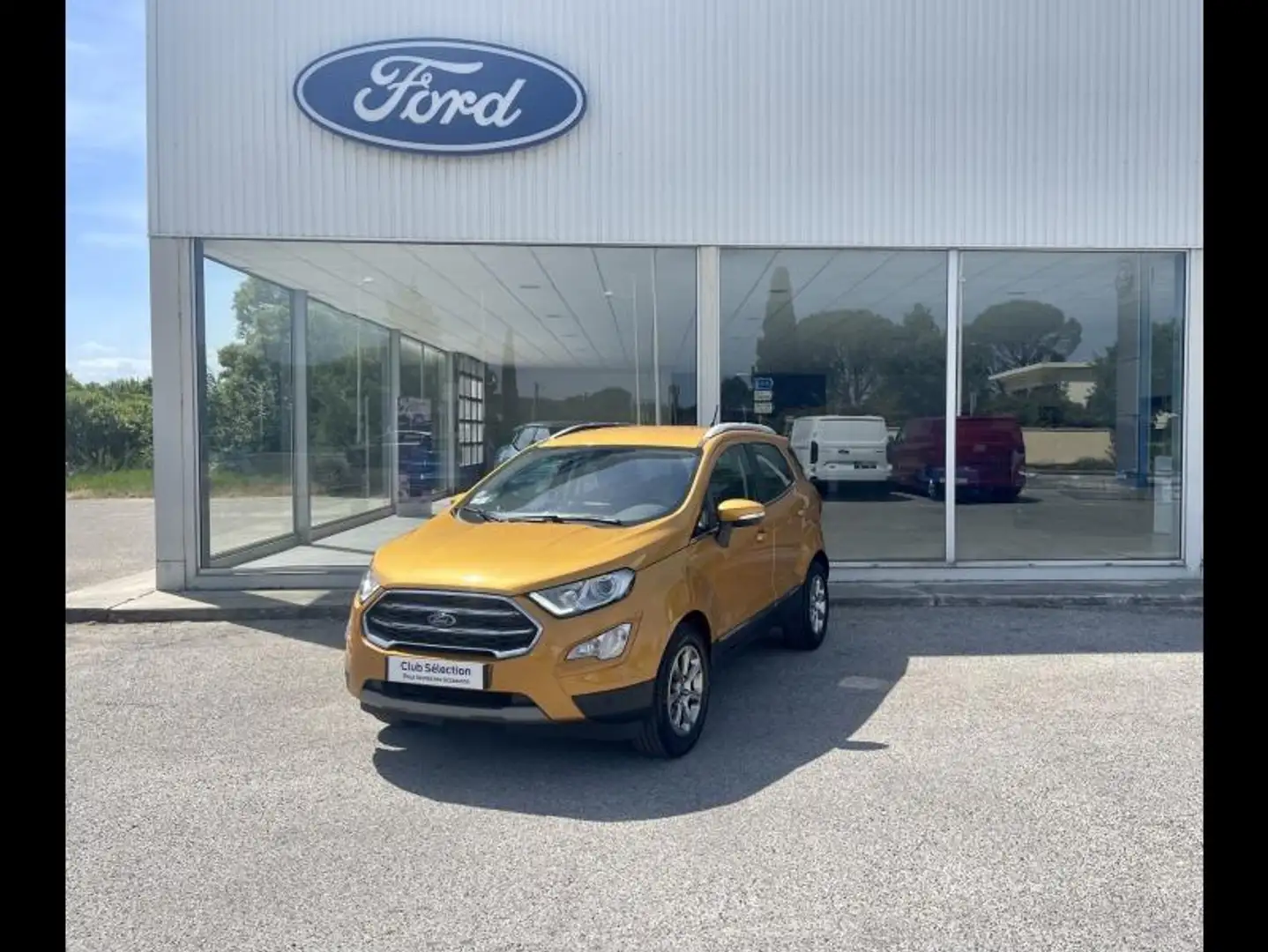 Ford EcoSport 1.0 EcoBoost 125ch Titanium Euro6.2 Jaune - 1