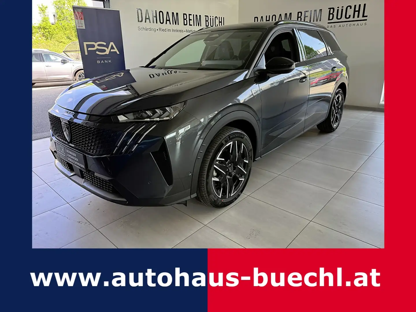 Peugeot 5008 GT mHEV 145 e-DCS6 Aut. Grau - 1