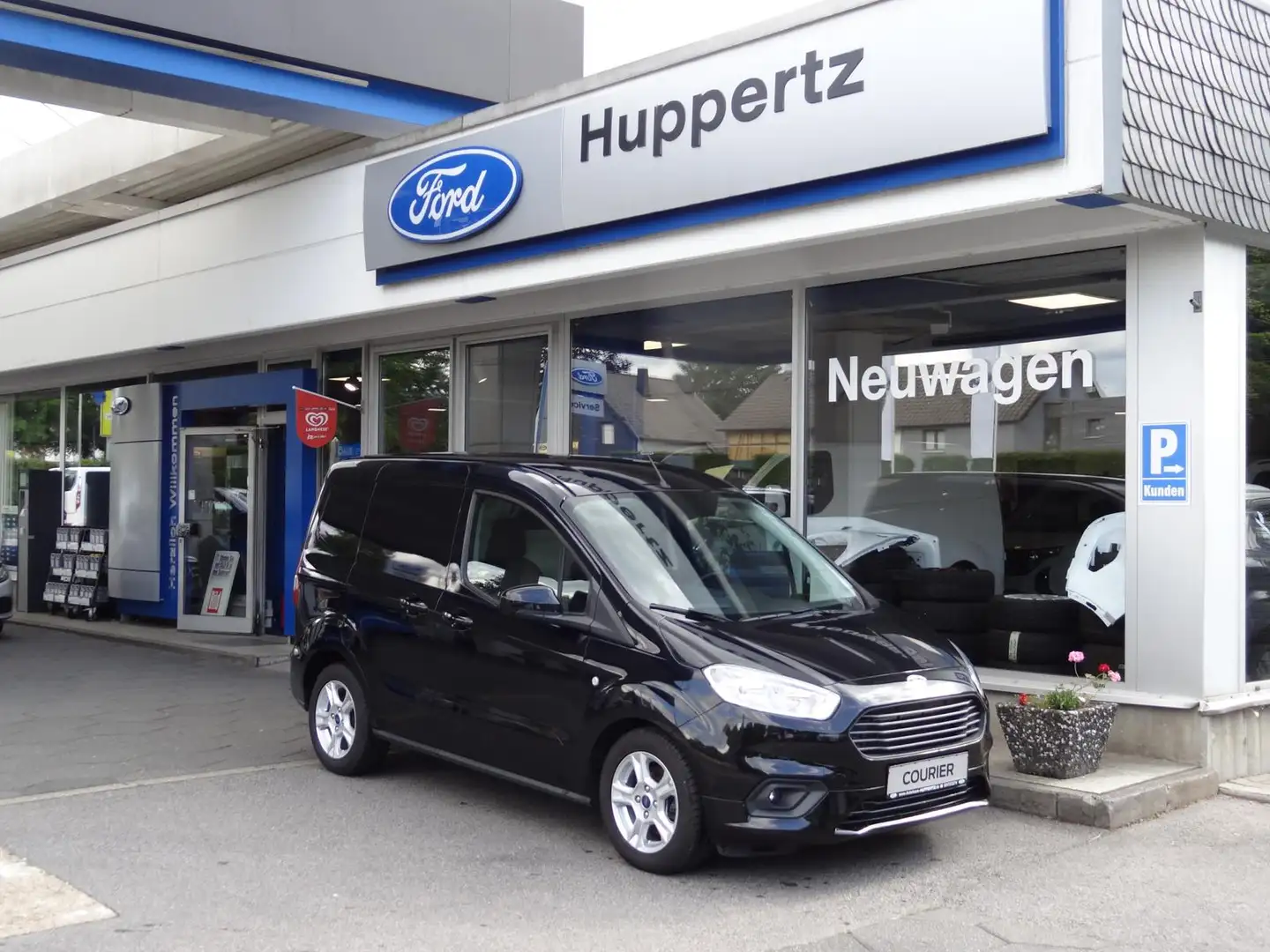 Ford Transit Courier 1.0 Limited PDC RFK Navi SHZ ALU Negro - 1
