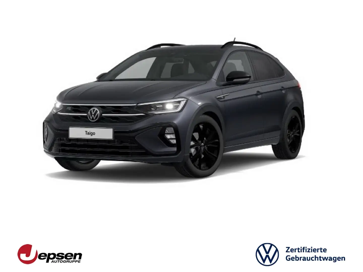 Volkswagen Taigo R-Line 1.0 TSI DSG AHK+ACC+Keyless+RearView Grau - 1