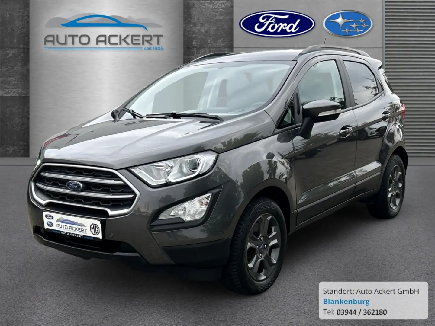 Ford EcoSport Cool & Connect 1.0 EcoBoost EU6d-T Klima RCD ZV Grijs - 1