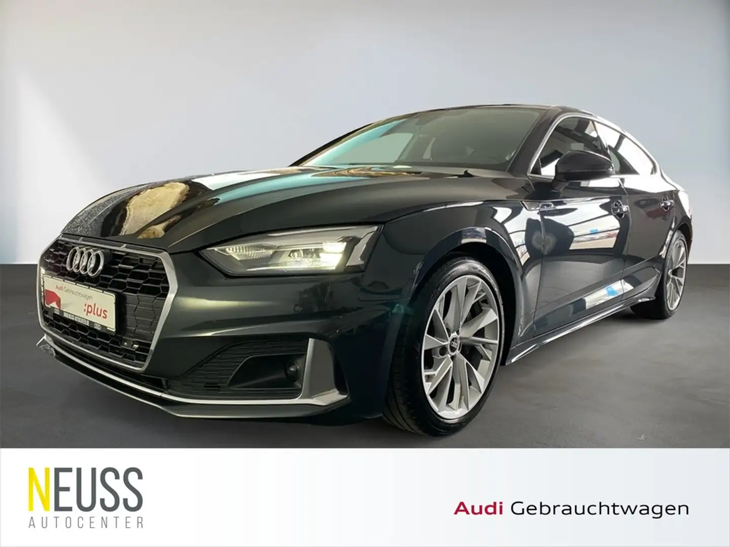 Audi A5 Sportback 40 TDI advanced BUSINESS+AHK+RFK+LED Grau - 1