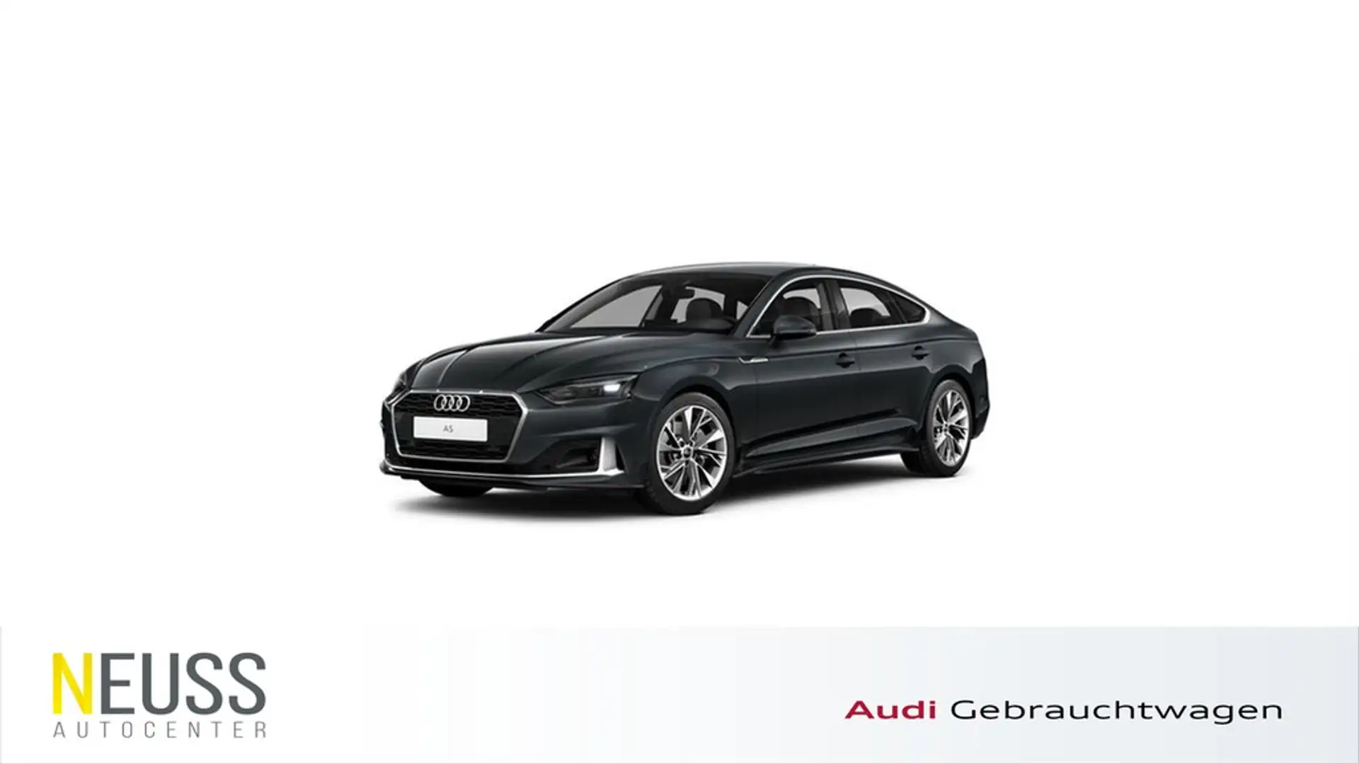 Audi A5 Sportback 40 TDI advanced BUSINESS+AHK+RFK+LED Grijs - 1