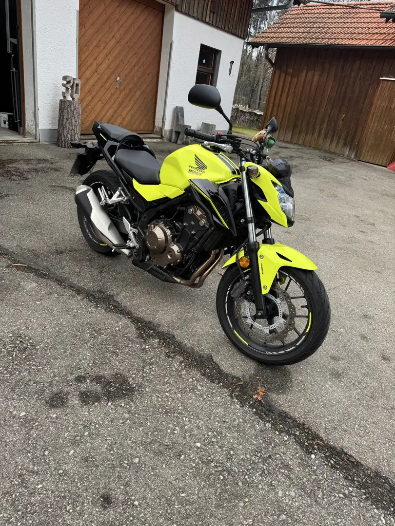 Honda CB 500 Galben - 2