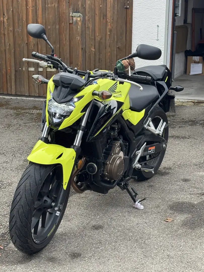 Honda CB 500 Galben - 1