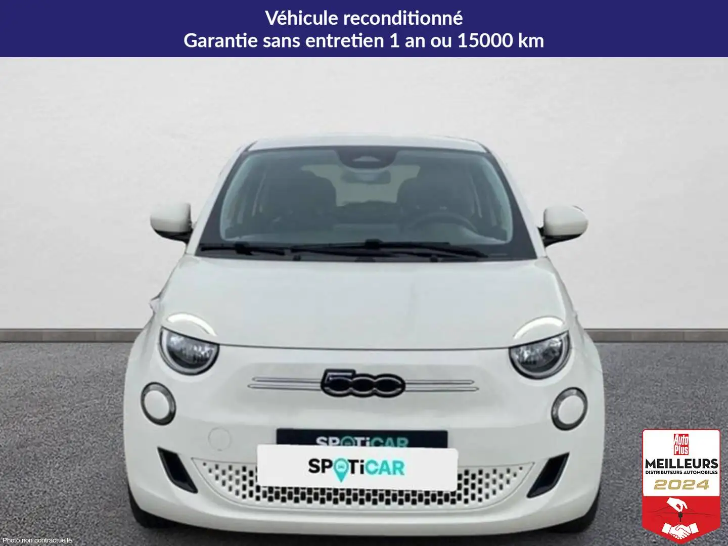 Fiat 500 E 95 ch nouvelle 500 Blanc - 2