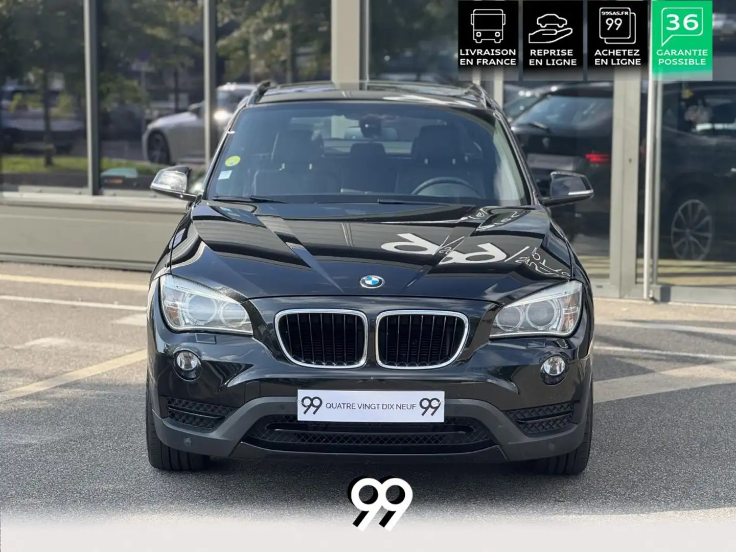 BMW X1 X-drive 20d Sport Negru - 2