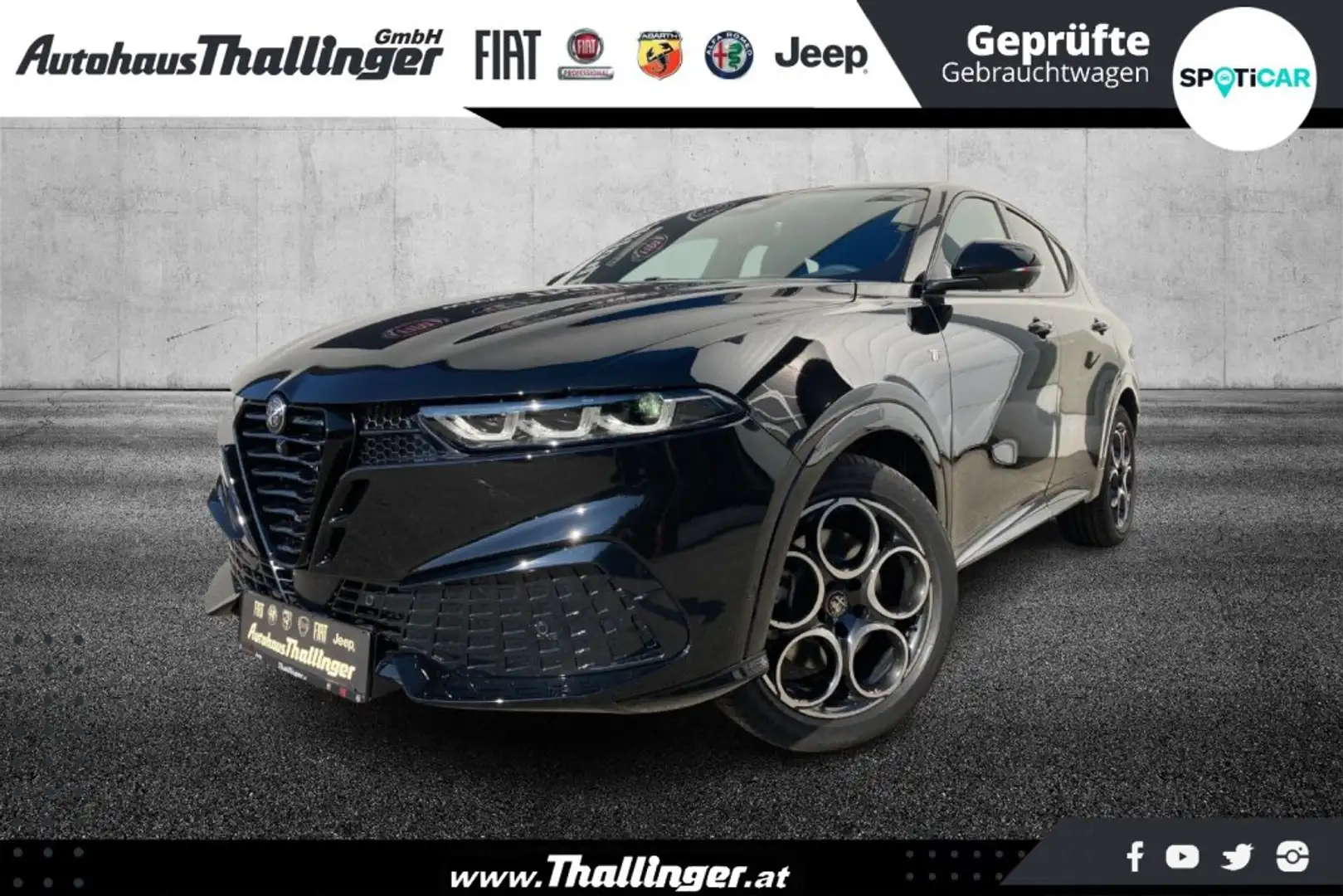 Alfa Romeo Tonale IBRIDA 1.5 175PS FWD Schwarz - 1