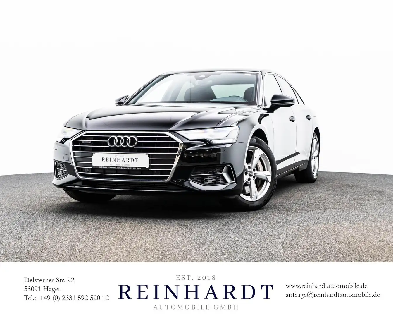 Audi A6 LIMOUSINE 50TFSie Q SPORT LED/18Z./NAVI+/DAB Schwarz - 1