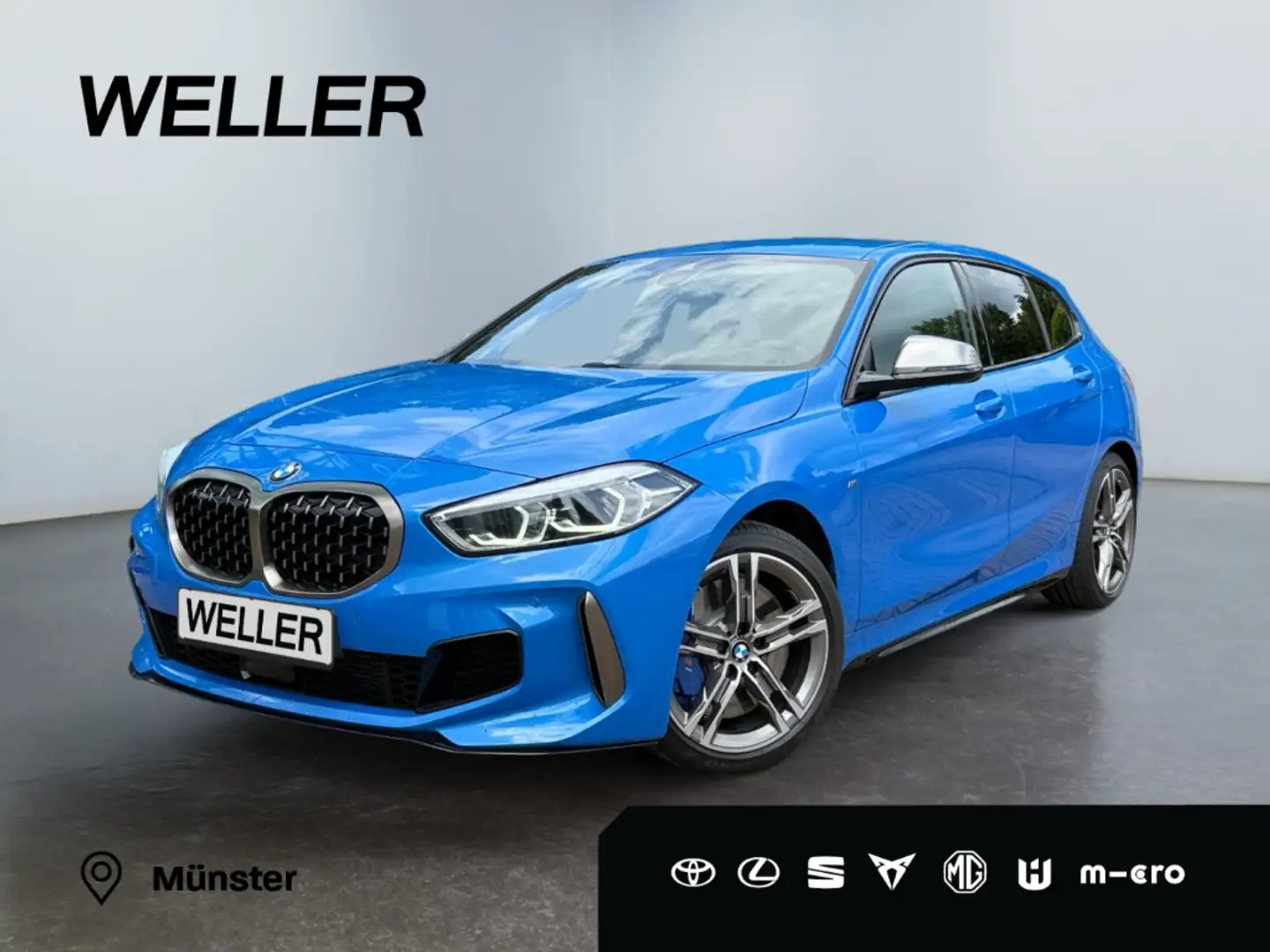 BMW 135 i xDrive *Bi-LED*HUD*Live*CarPlay*Navi*DAB+* Blau - 1